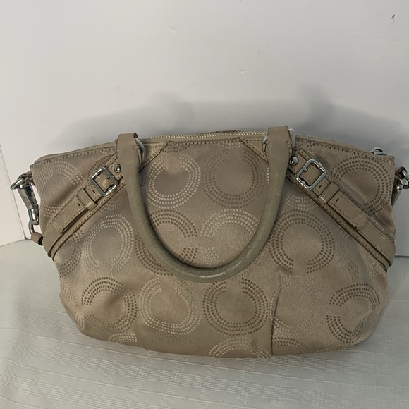 Coach, Madison Dotted optive art Sophia satchel - Picture 3 of 12